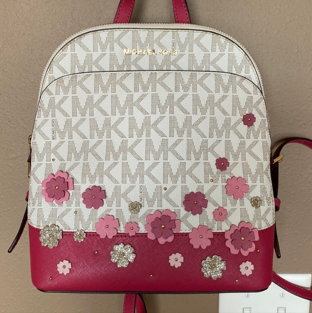 Michael Kors Emmy vanilla Sm backpack